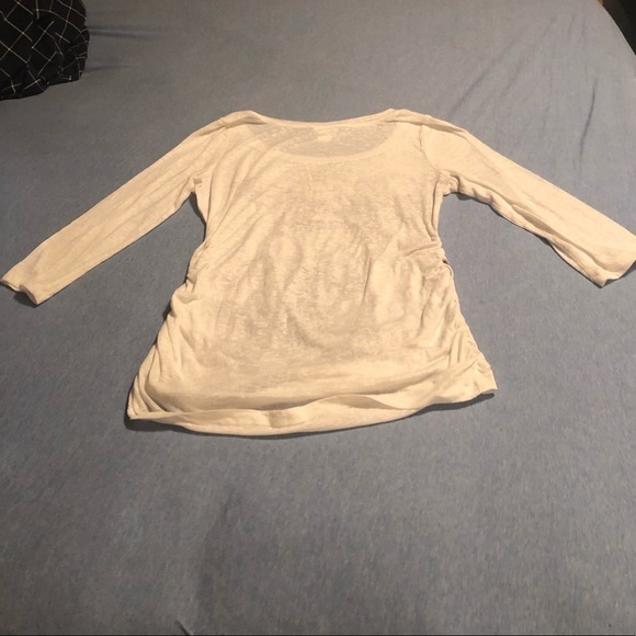 2 Motherhood Maternity Long Sleeve Shirts - Picture 8 of 9